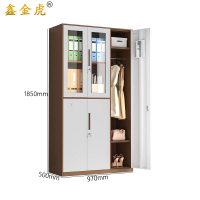 鑫金虎更衣柜带锁员工宿舍储物柜五门 970*500*1850mm