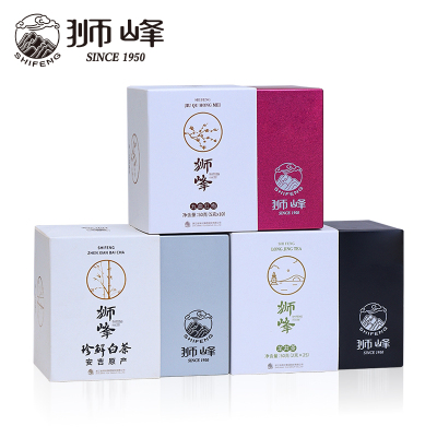 狮峰牌2025新茶两款茗茶组合明前特级龙井茶正宗绿茶茶叶组合小包袋