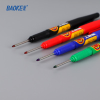 宝克(BAOKE)MP2935 30mm工程标记笔 深孔标记/定位达标/多用途标记 12支/盒 1盒