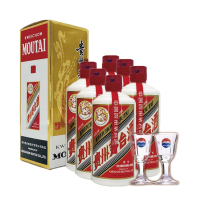 茅台 贵州茅台酒 飞天 53度 500ml*6 整箱装 2018年产