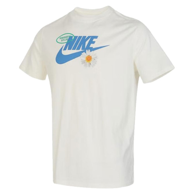 NIKE耐克短袖T恤运动休闲舒适透气针织圆领大童上衣HJ3961-133 D