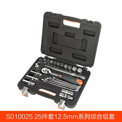 钢盾(SHEFFIELD) S010025 25件套12.5mm系列综合组套[家用]