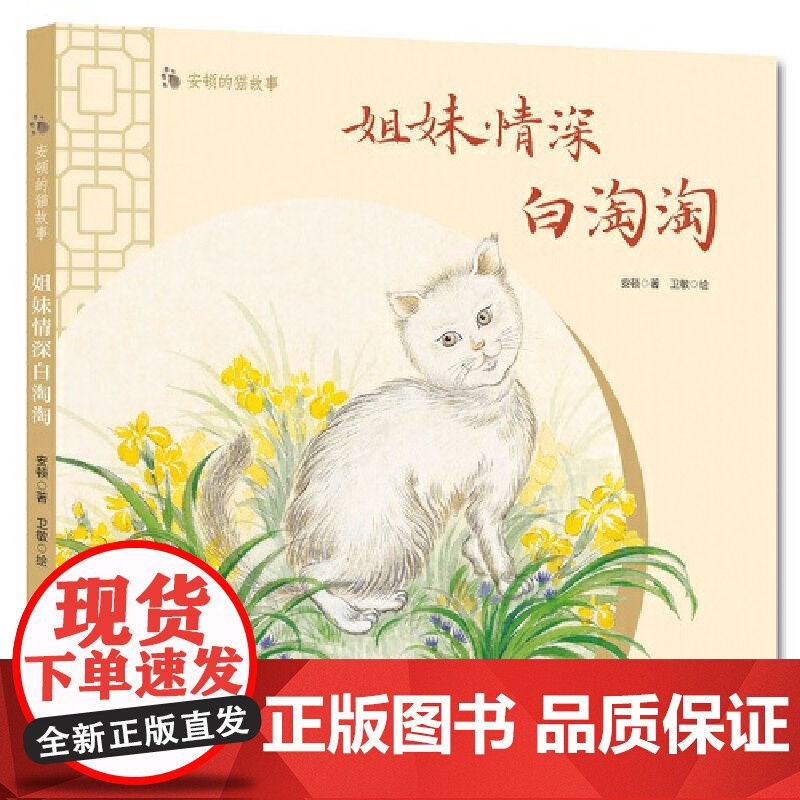 安顿的猫故事--姐妹情深白淘淘