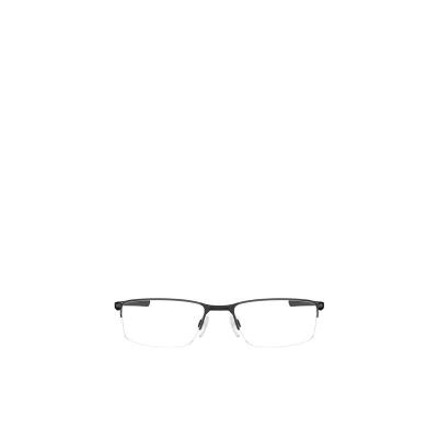 欧克利(OAKLEY)金属框架徽标平光镜时尚百搭配饰男士休闲光学眼镜 白色