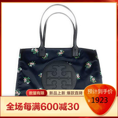 ToryBurch汤丽柏琦Ella印花托特手提包缎面皮革时尚休闲百经典款单肩包女欧美时尚优雅气质休闲风默认