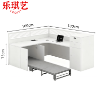 乐琪艺 屏风工位+床 180cm 套
