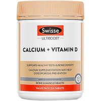 大包装斯维诗Swisse钙片+维生素D片250片/瓶装邮寄柠檬酸钙片 儿童成人老人孕妇补钙 香港/保税随机发