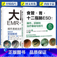[正版] 食管 胃 十二指肠ESD+大肠EMR·ESD操作基础及技巧2册 内科学 操作诊断和治疗基础与技巧 内镜治疗的