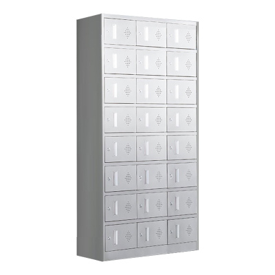 帅畅不锈钢更衣柜员工衣柜储物柜更衣室储物柜201二十四门储物柜
