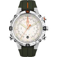 天美时(Timex)石英表45mm防滑表盘夜光指南针男表