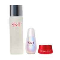 SKII 礼盒装 神仙水230ml + 小灯泡50ml + 眼霜15g