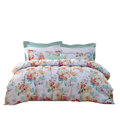 富安娜 床单四件套 芳华初韵 203*229cm