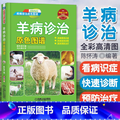 [正版]羊病诊治原色图谱 诊疗与处方手册 养羊与羊病防治技术 羊病快速诊治指南养 羊疾病预防诊断教程书 羊养殖大全书