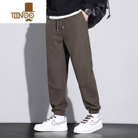 YANXU秋装裤子男士休闲长裤潮宽松束脚显瘦男生运动抽绳卫裤2023