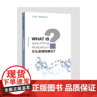 “什么是”研究方法系列:什么是质性研究? 引进 上海外语教育出版社 正版书籍