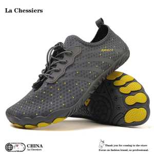 La Chessiers涉水鞋男女沙滩鞋速干防割赶海鞋防滑漂流溯溪游泳鞋潜水浮潜凉鞋