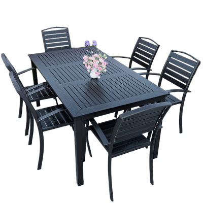 依韵珂户外桌椅一桌六椅160*90cm套