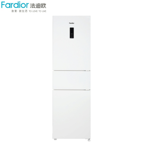 法迪欧(Fardior) 三门冰箱 BCD-271WMBPL/NC 271升左开自动除霜变频节能初春瑾PCM钢板设计