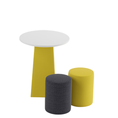 迅众 一桌+2凳子 办公沙发个性创意培训机构休息接待洽谈区办公室休闲休息商务会客接待