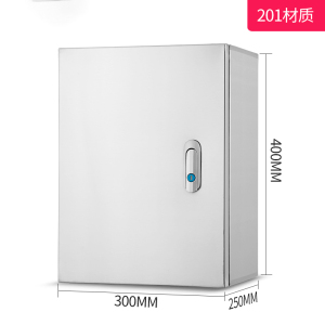 汉诺鑫威304室内布线按钮箱明装防水基业箱定做控制监控工厂不锈钢配电箱遮挡箱
