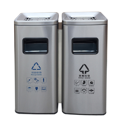 中电鼎润 ZDHT-Z12 侧开口垃圾桶30L+30L (计价单位:个)