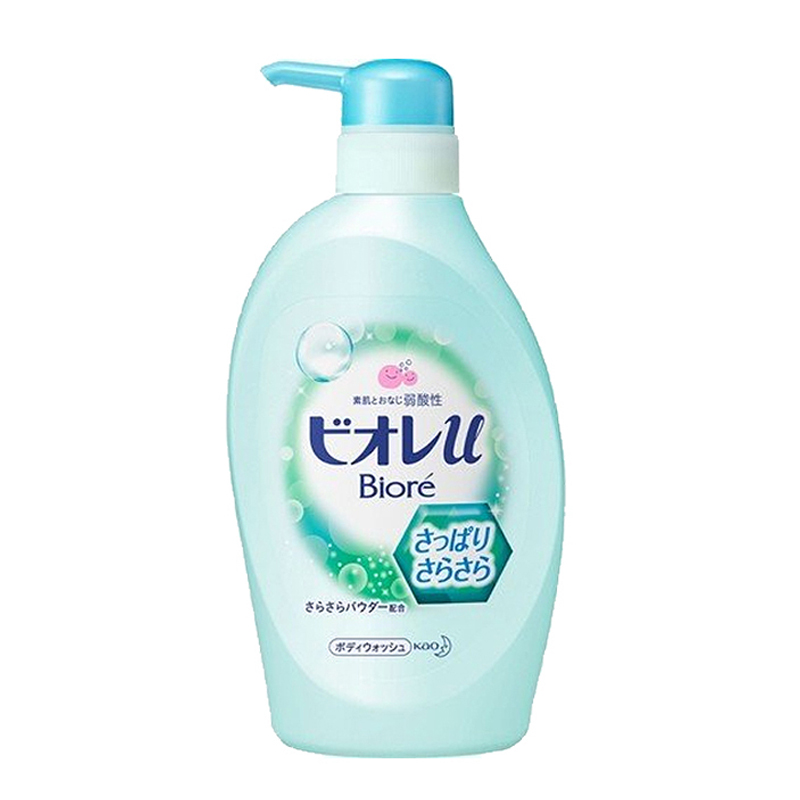 花王kao 旗下bioré 碧柔 浴液沐浴露 清爽型(婴幼儿可使用) 480ml/瓶