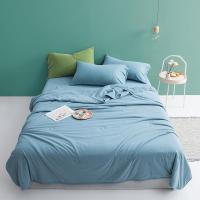 美帮汇全棉夏凉被单人全棉可水洗双人空调被儿童春秋薄款被子夏季可水洗