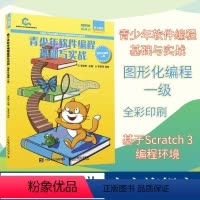 [正版]青少年软件编程基础与实战 图形化编程一级 青少年软件编程等级考试图形化编程Scratch 3一级配套学生用书少
