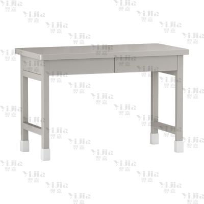 翌嘉YJ3110749 制式营具办公桌营房钢制学习桌培训桌 制式二抽桌