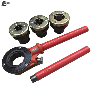 有成鑫 4分-1寸 轻型管子绞板手动套丝机 套