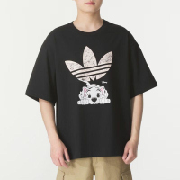 ADIDAS阿迪达斯三叶草短袖T恤运动休闲针织圆领男装KG6684 C