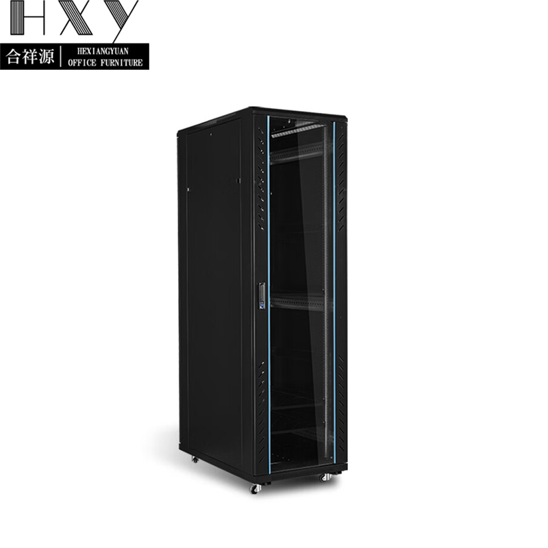 合祥源 网络机柜服务器柜 文件柜 600*1000*2000mm QX-WJG212 组