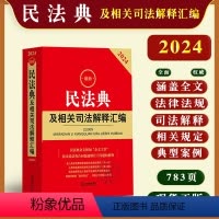[正版]2024新版民法典司法解释汇编民法典及相关司法解释汇编2024年版含民法总则物权合同婚姻家庭侵权新民法典法条司