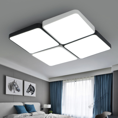 苏宁放心购 卧室主卧灯简约现代创意个性温馨浪漫led吸顶灯婚房房间灯饰