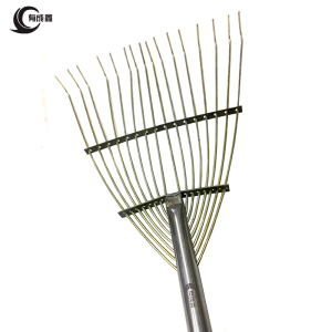 有成鑫 金属草耙 枯叶耙 杂草收集耙 钢丝草耙子 1.5m*16齿 把