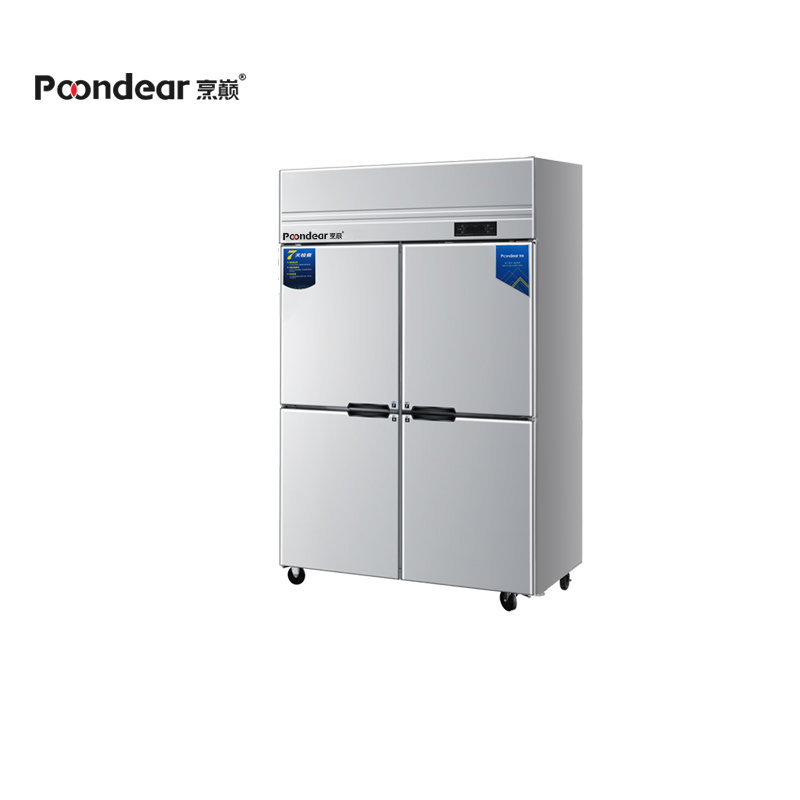 烹巅(Poondear)商用四门冰箱 双温 PD-4S 工程款