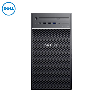 戴尔(DELL)PowerEdgeT40/T140小型塔式服务器主机远程办公财务ERP电脑整机T40E-2224G四核3.5G8G/1TSATA桌面