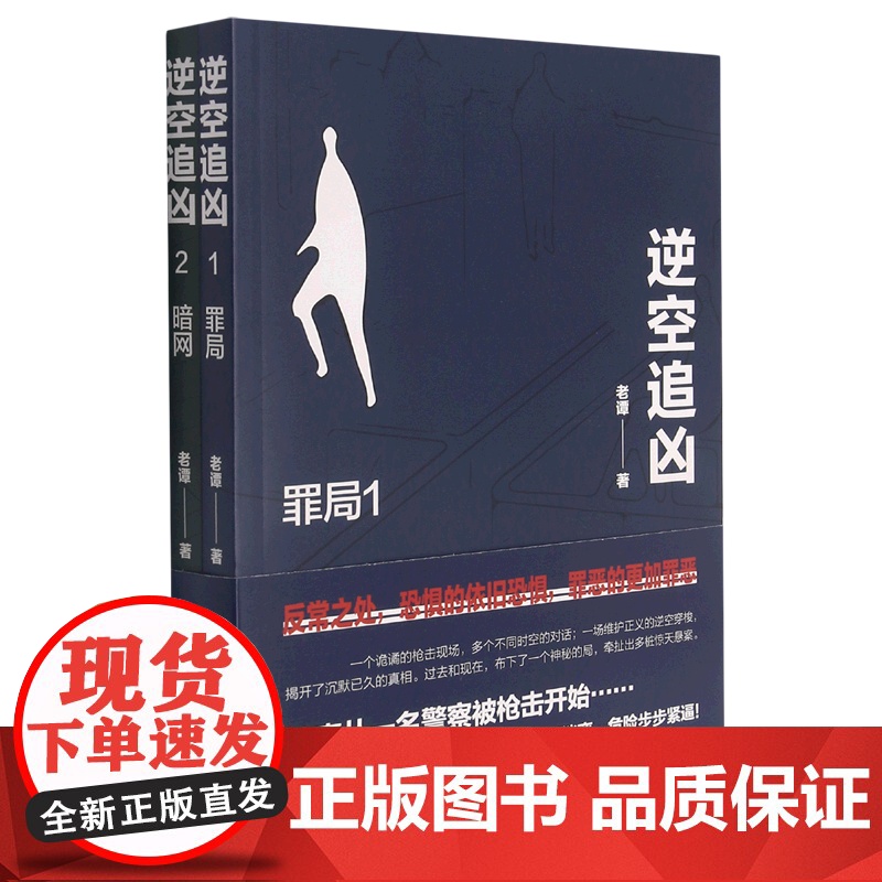 逆空追凶共2册 老谭 台海出版社 中国文学-小说 9787516831236新华正版