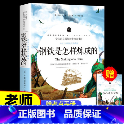 钢铁是怎样炼成的 [正版]傅雷家书 钢铁是怎样炼成的原著无删减初中生八年级下册阅读课外阅读书籍文学经典世界名著傅雷家书