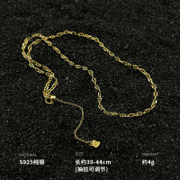 925纯银猪鼻链项链女锁骨链轻奢个性小众设计气质重约4g BCX4616送女朋友老婆情人节七夕生日礼物