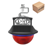 讯博士 TYNJSD790 3.7V 1W IP66 0.3Hz LED太阳能警示灯(计价单位:套)红色