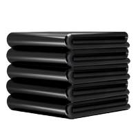 定制大垃圾袋酒店商用大号黑色环卫物业大码平口餐饮特厚大桶塑料袋欧立特 垃圾袋 4.5丝 58*78cm*50个 捆