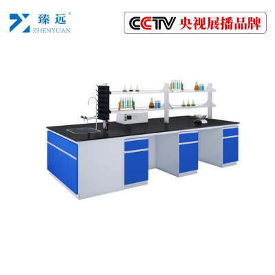 臻远操作台实验台化学试验桌 全木中央台/米