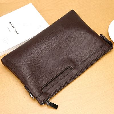 派尼美特新款手包男休闲手抓包男士手拿包时尚潮包男信封包大容量钱包男包