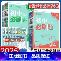 石家庄专版[全8本] 八年级上 [正版]科目任选2025初中八年级上下册英语数学冀教版JJ语文物理历史人教版政治生物冀少