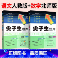 ❤❤[热卖2本]人教语文+北师数学 六年级上 [正版]2024春尖子生题库二三年级四五年级六一年级上下册数学语文人教北师