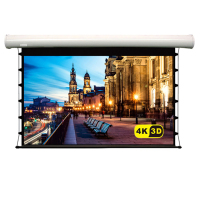 经科JK电动遥控拉线投影幕布M2-FI/200s玻纤拉绳幕白幕126寸16:9
