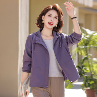 新款中老年女装春装外套女40-50-60岁中年妈妈装时尚休闲开衫女款