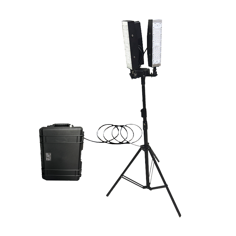 晫安联 ZM5010-5000P 58.4V 150W IP65 LED 移动照明储能装置 (计价单位:套) 黑色