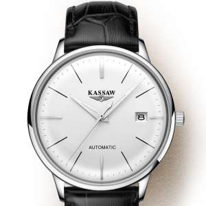 卡梭(KASSAW)手表自动机械表时尚装饰超薄商务简约日历防水学生休闲男表K866G